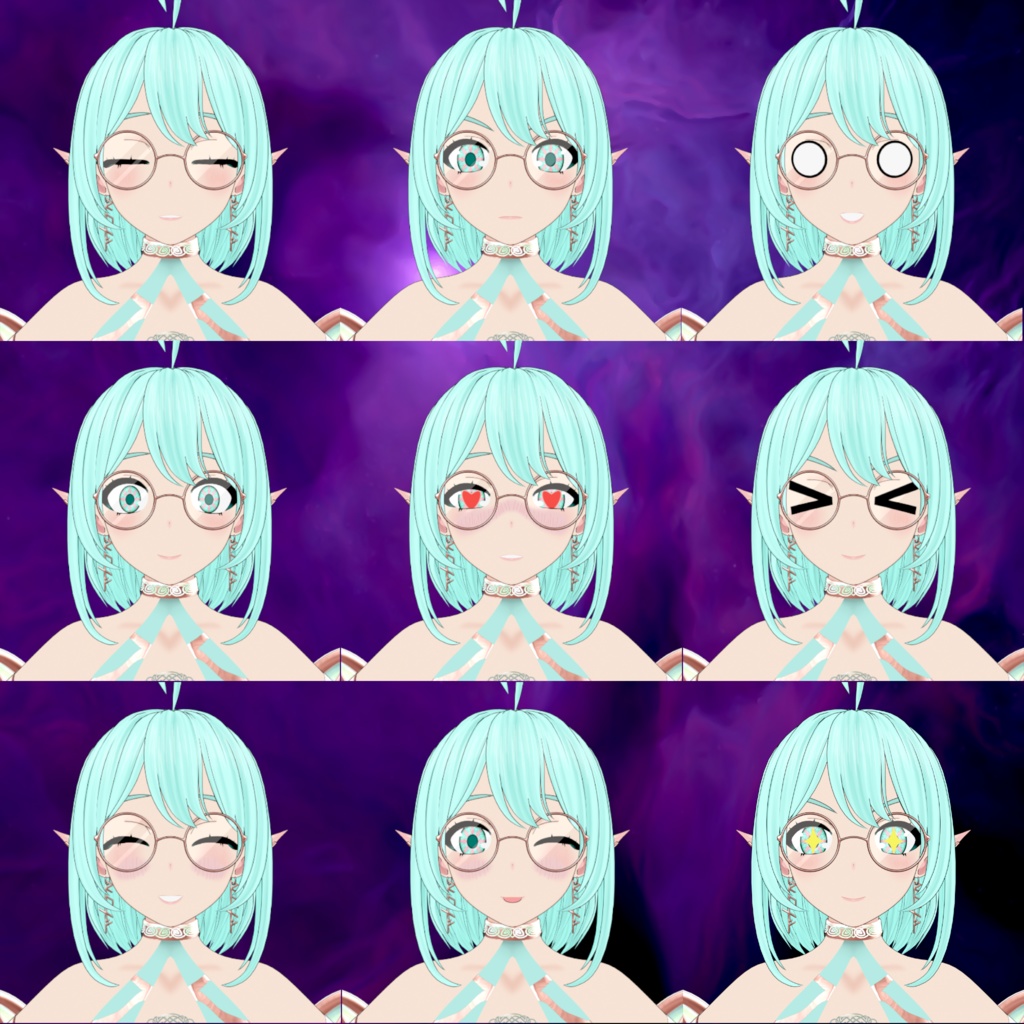 オリジナル3Dモデル 『ルナ』