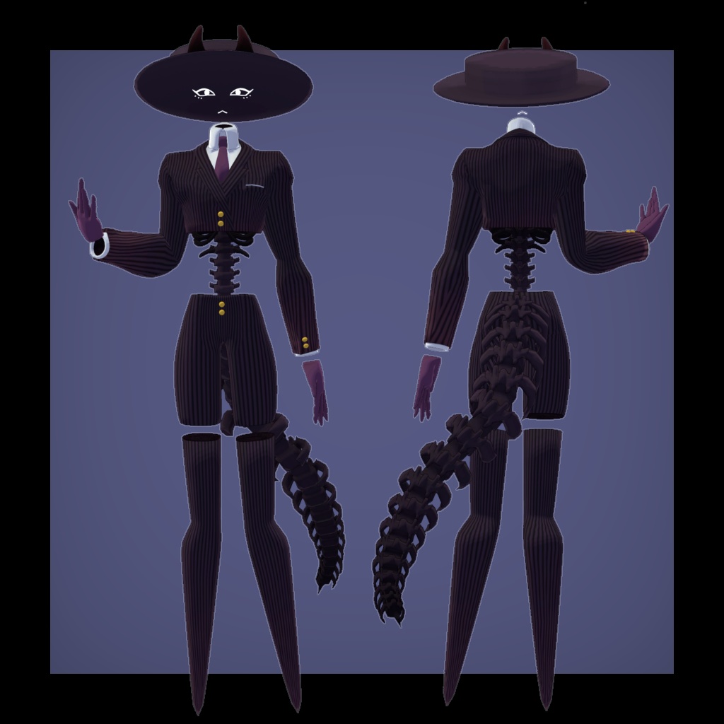 『NondMan』byMOBIRI (ノンドマン)【VRC・VRM対応アバター】#Nondman