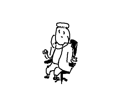 エリンギ先生3Dモデル(聴診器付属)