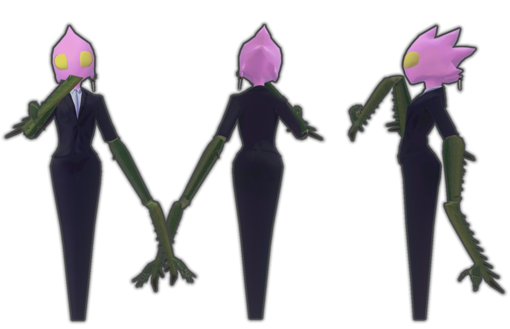 【オリジナル3Dモデル】ハルシユ