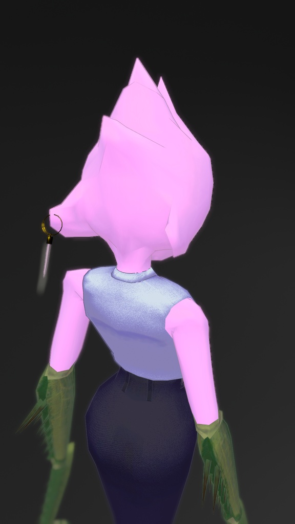 【オリジナル3Dモデル】ハルシユ