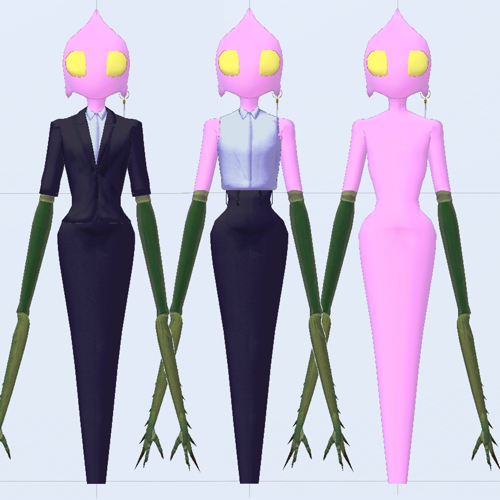 【オリジナル3Dモデル】ハルシユ