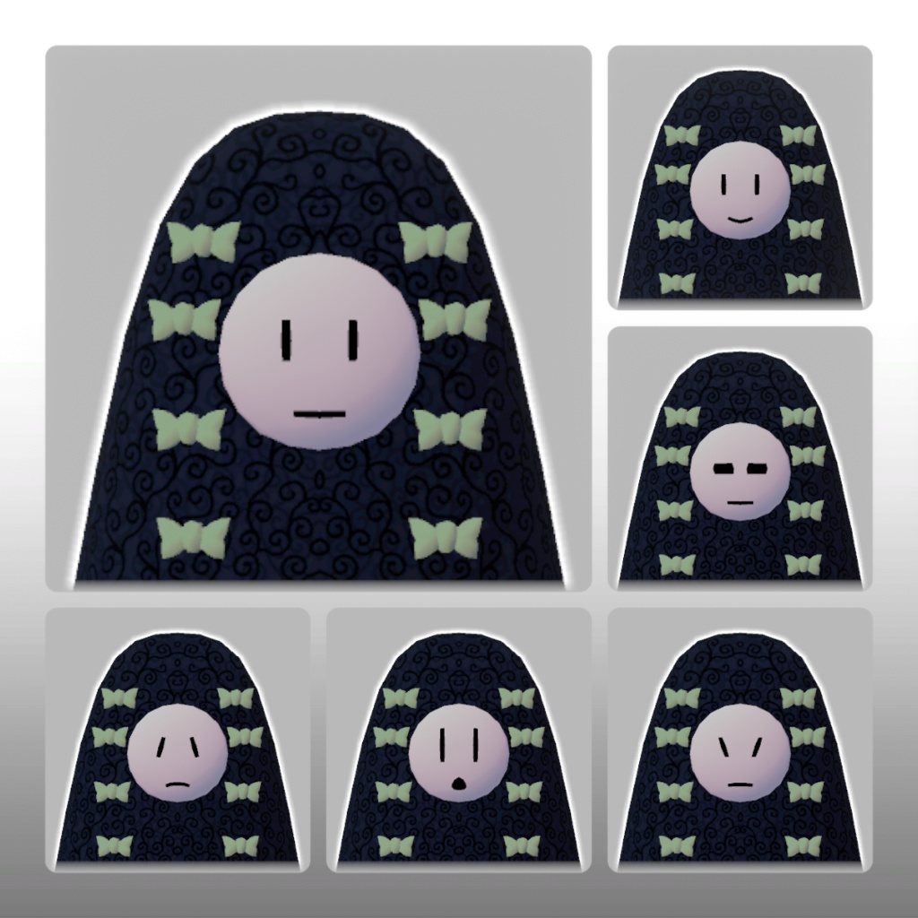 母の概念のオリジナル3Dモデル【オロロウルス】