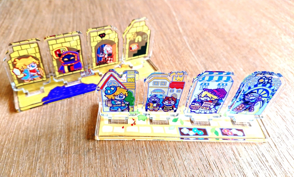 ★トコトコ冒険アクリルジオラマ