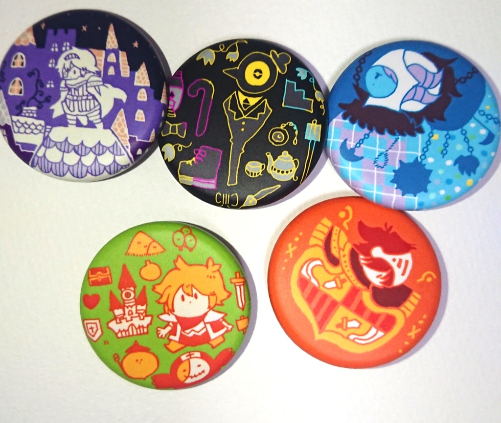 ★TEATIMEFANTASY缶バッジ