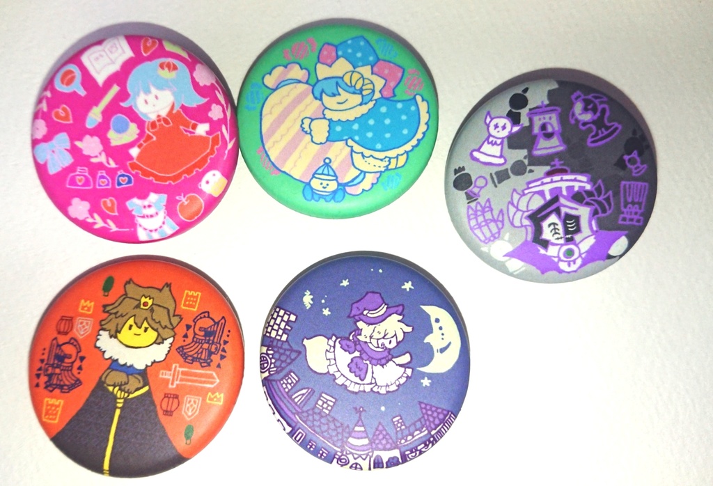 ★TEATIMEFANTASY缶バッジ