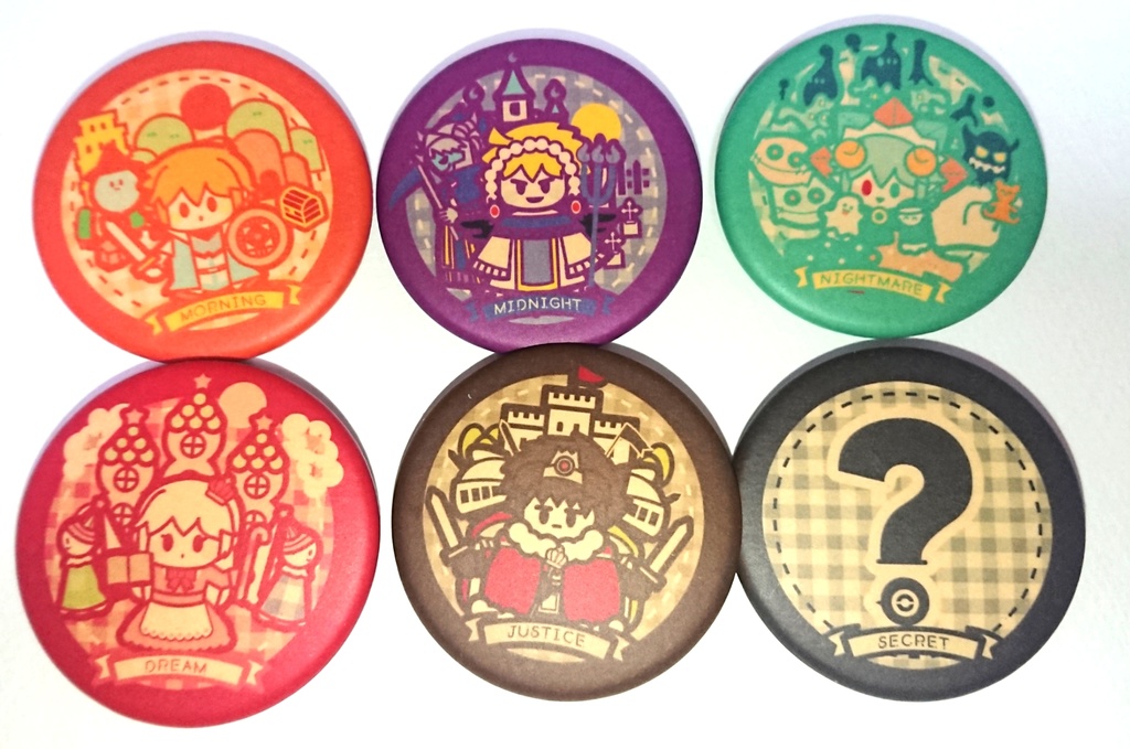 ★ステージセレクト缶バッジ