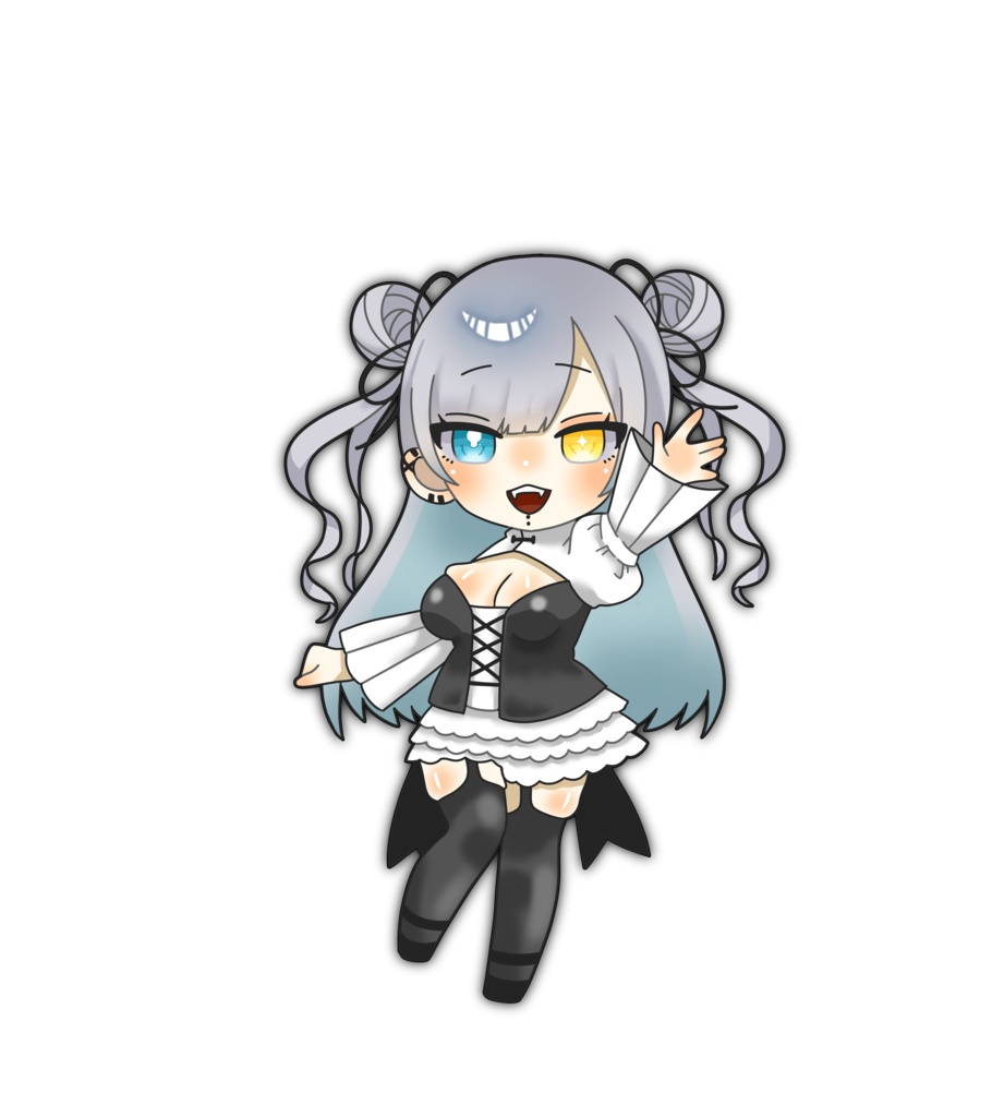 デフォルメ①ステッカー