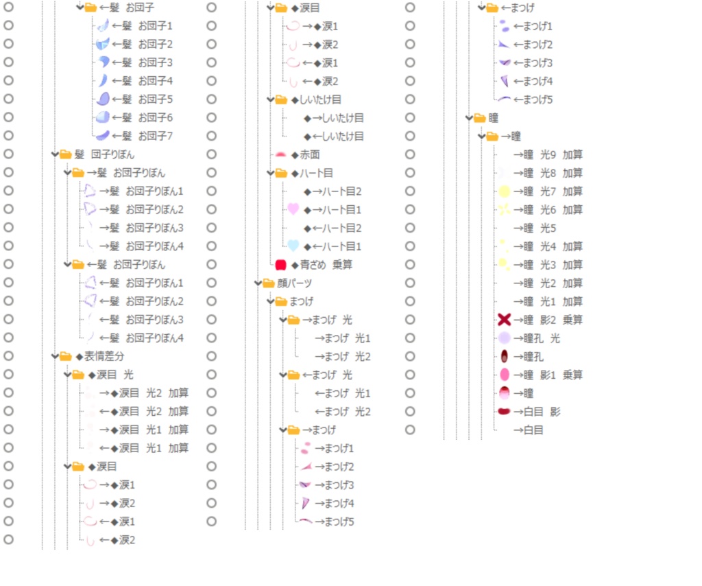 【限定1点】紫陽花ちゃん【パーツ分け済みPSD】