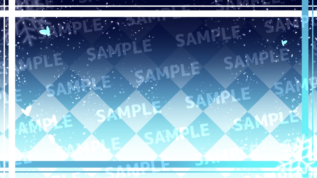 【Live2Dモデル】【限定1点】雪うさぎちゃん