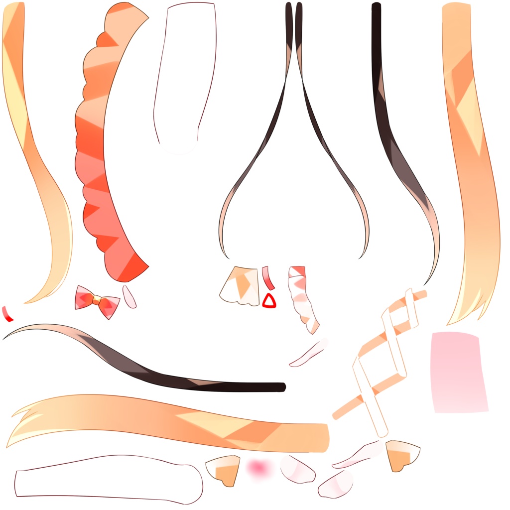 【PSD】オムライスねこちゃんVer.2【汎用】