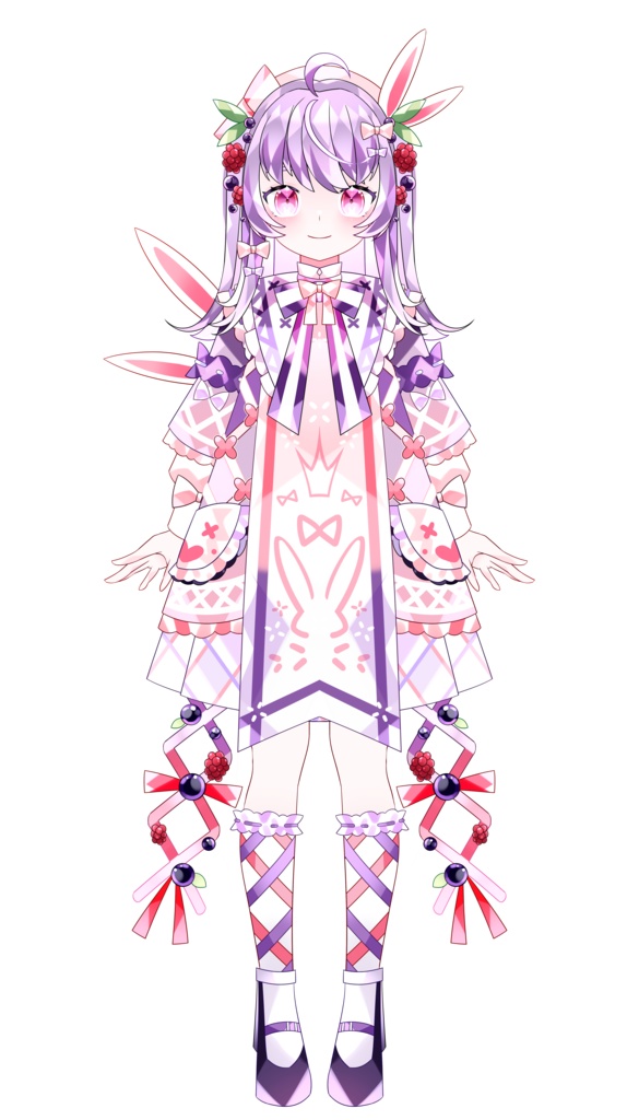 【PSD】うさぎベリーちゃん【二次販売歓迎】