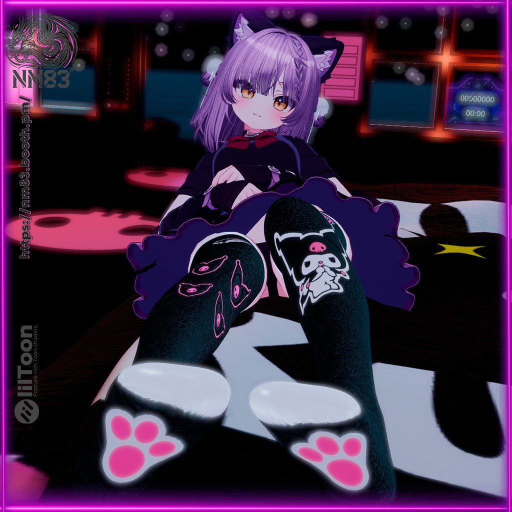 😈🧦kuromi socks HD/クロミの靴下HD🧦😈