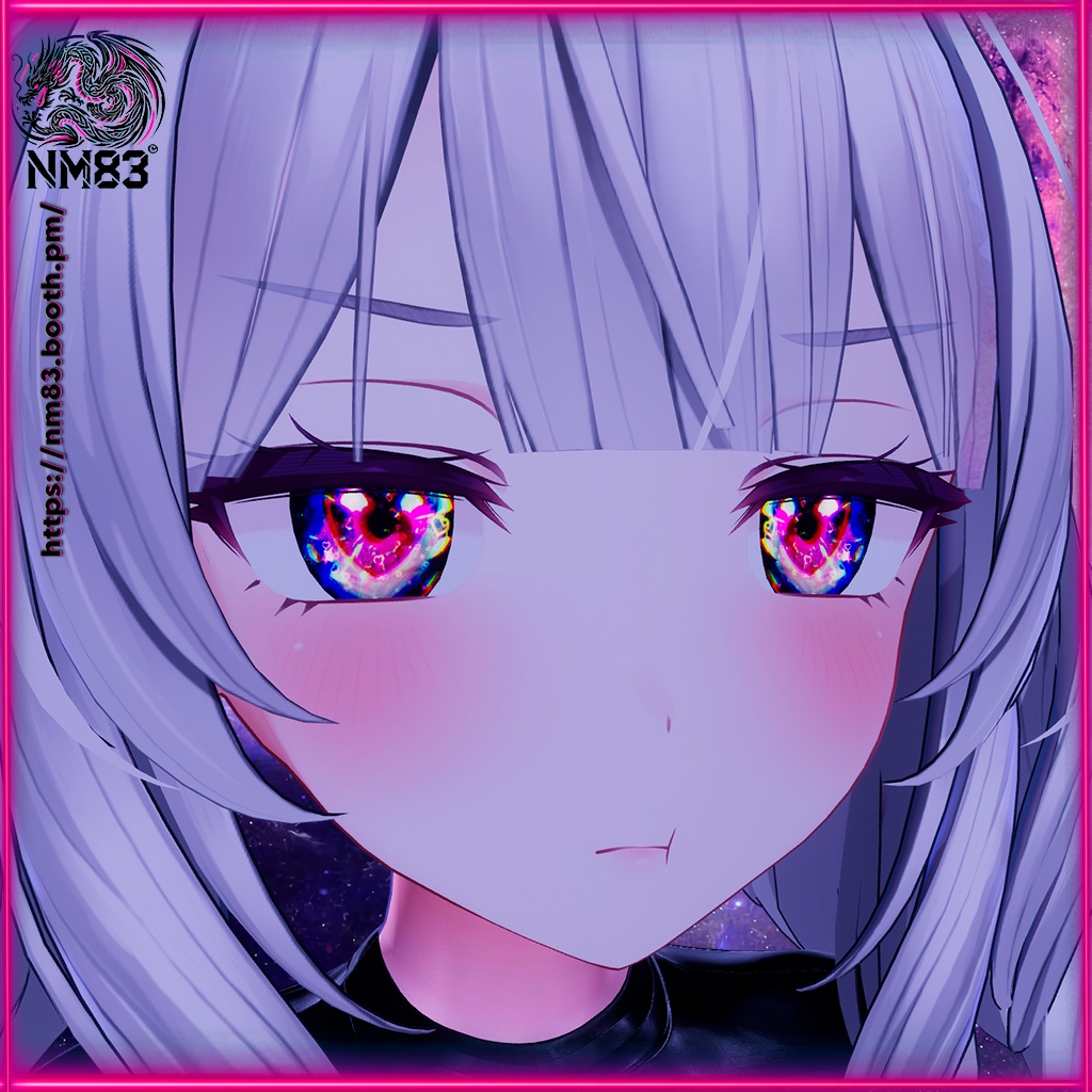 👀💓GlitchHeart Sight Eyes Animation HD 5 Color Blends/故障した心の視線 アイズアニメーション HD 5つの色のブレンド