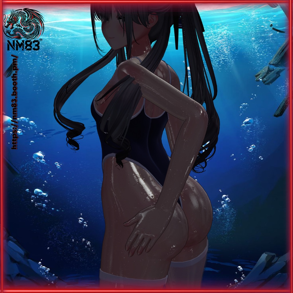 Wet Skin/濡れた肌💦🌊