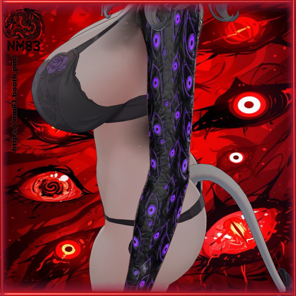 👁️💀⚫Tattoo Nethercoil/冥界の螺旋