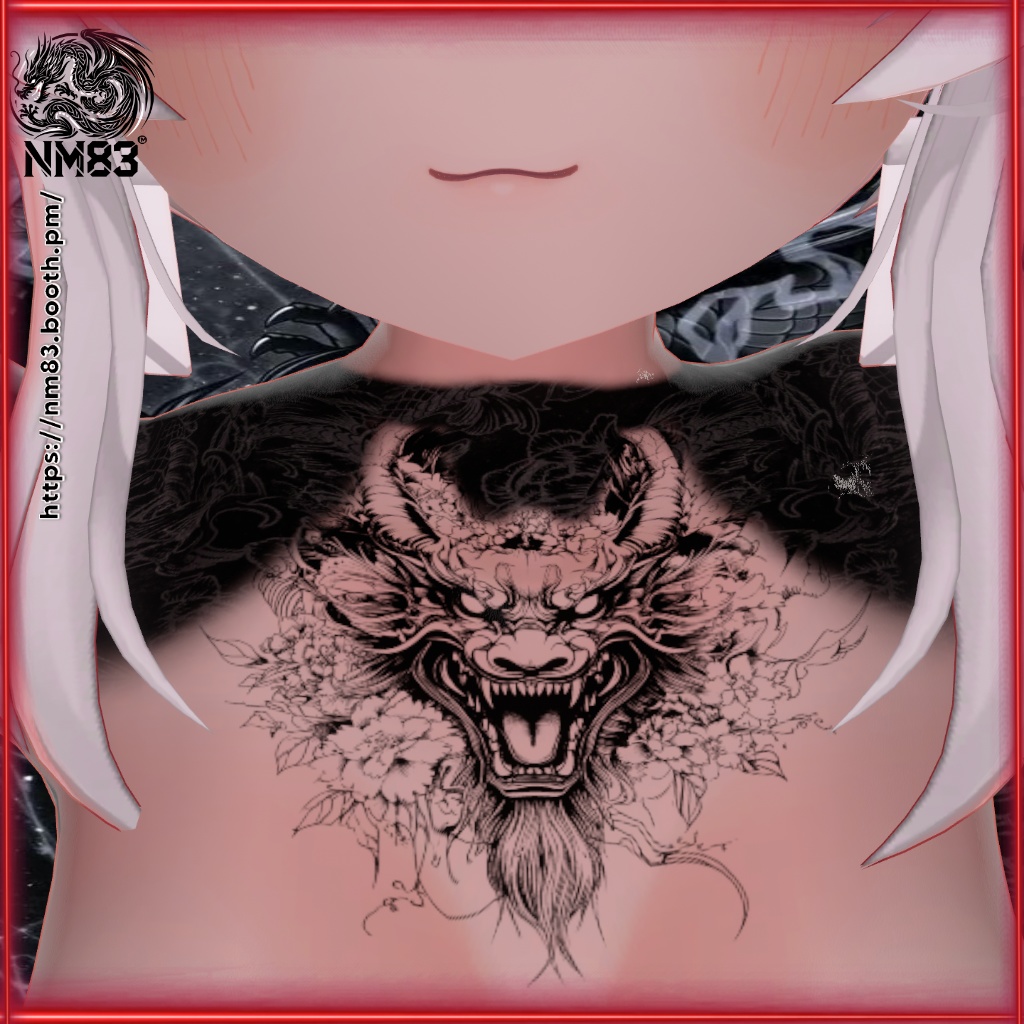 💀🐉🪷Tattoo Eternal Oni/タトゥー 永劫の鬼