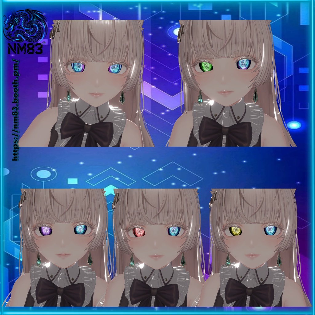 👀🉐 Eyes Animation Quantum Gear Iris/アニメーション「量子ギア虹彩」