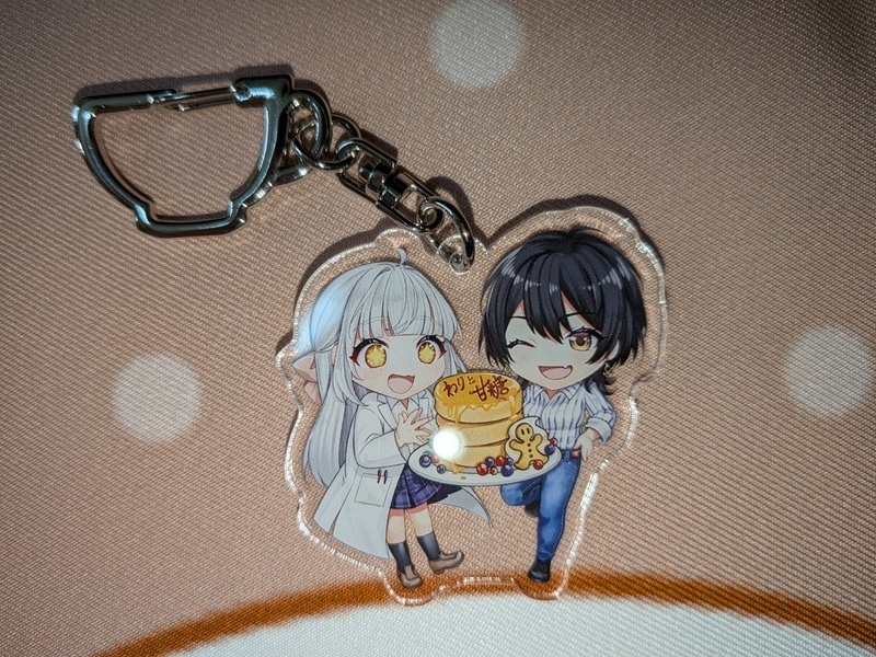 『わりと甘糖』アクリルキーホルダー
