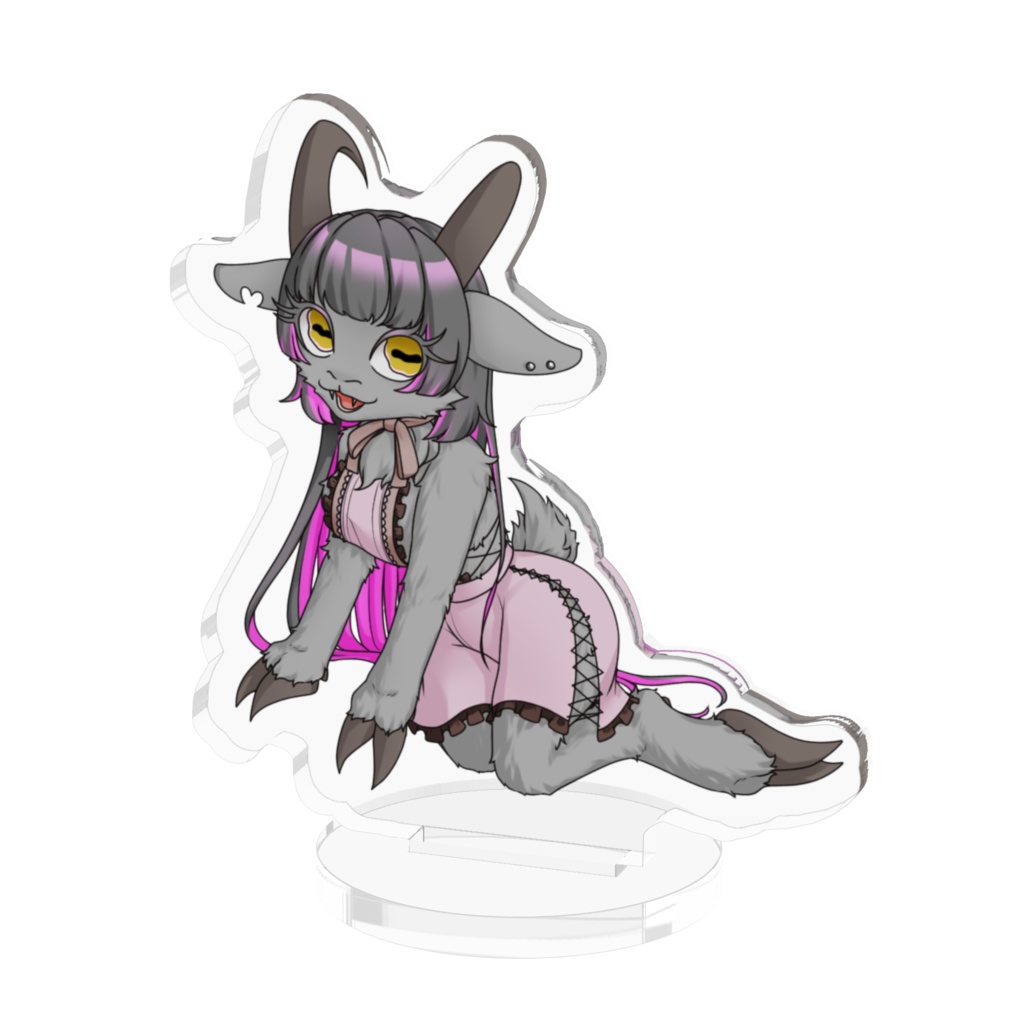 【オンデマンド】アクリルスタンド50×50mm ディセントラ -バレンタインver-