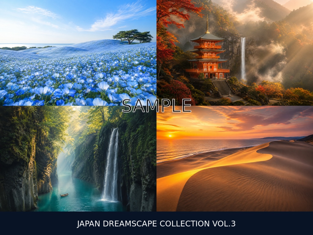 Japan Dreamscape Collection Vol.3|日本の神秘絶景10選