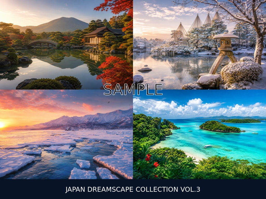 Japan Dreamscape Collection Vol.3|日本の神秘絶景10選