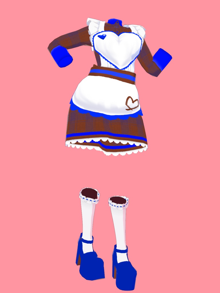 【無料版あり】紅蓮龍式バレンタインエプロン