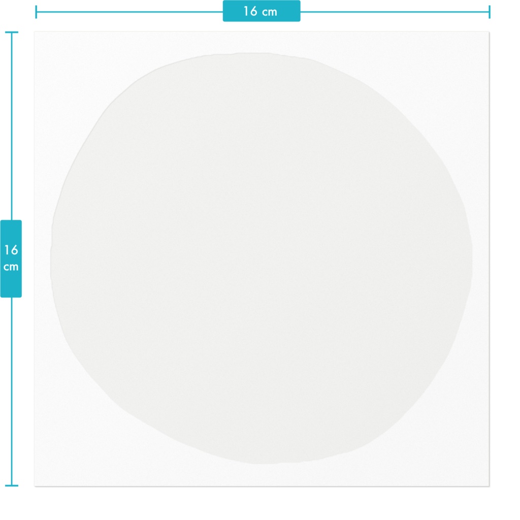 丸雉ステッカ16×16cm