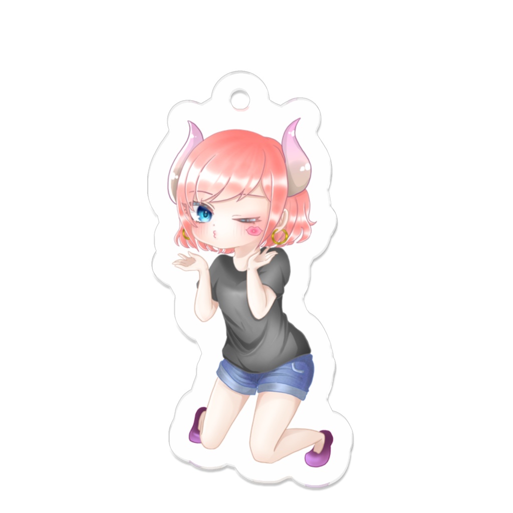 わにちゃんのアクキー