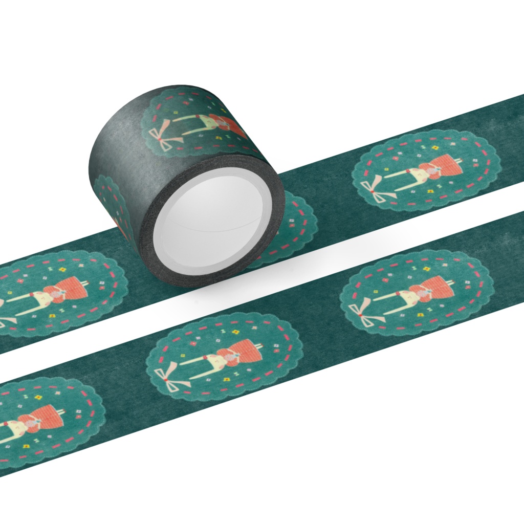 ブーケ マスキングテープ