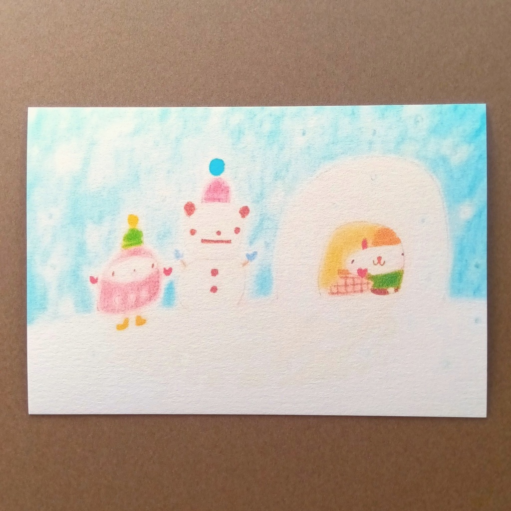 🐼4 ポストカード