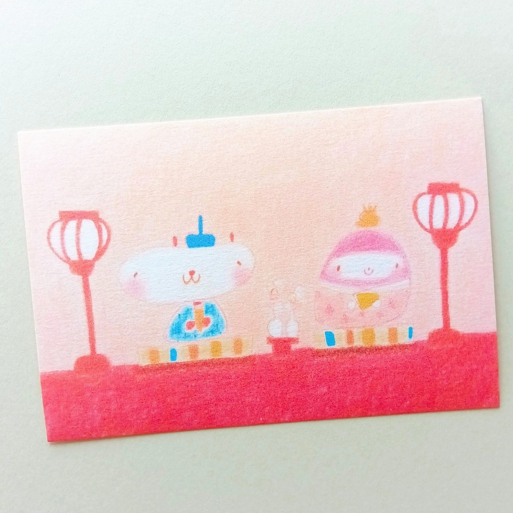 🐼6 ポストカード