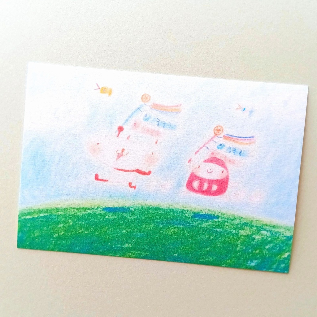 🐼8 ポストカード