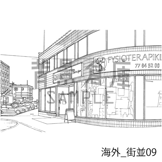 海外の背景集_セット1(街並)