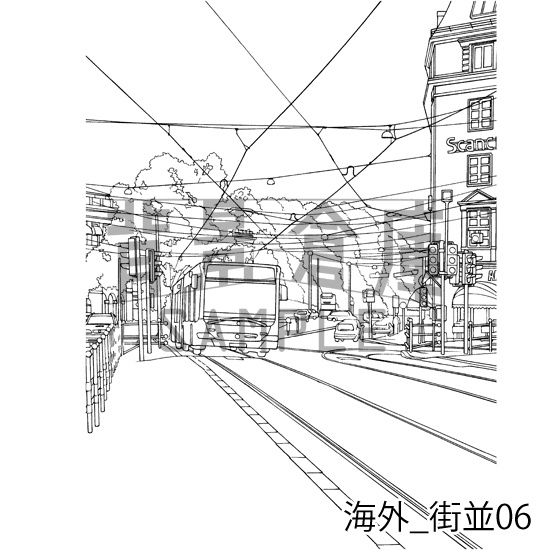 海外の背景集_セット1(街並)