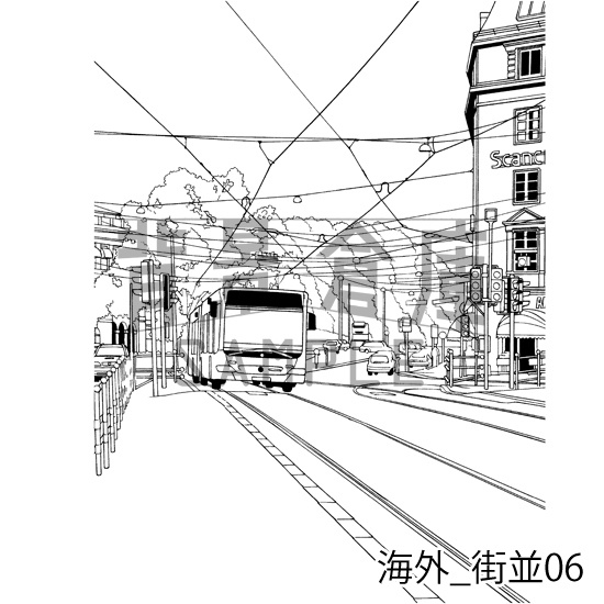 海外の背景集_セット1(街並)