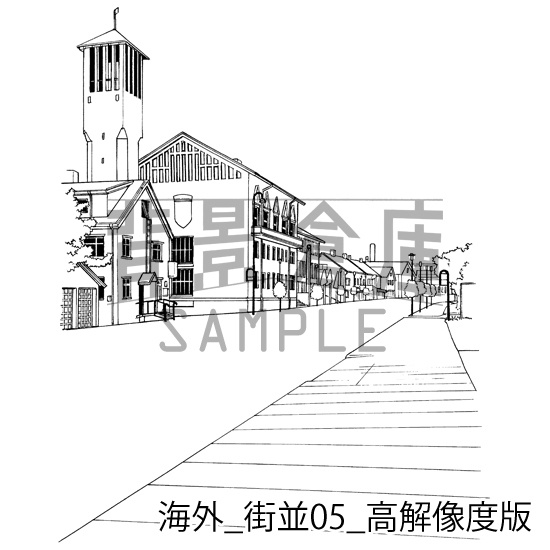 海外の背景集_セット1(街並)_高解像度版