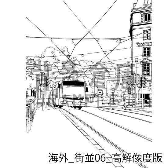 海外の背景集_セット1(街並)_高解像度版