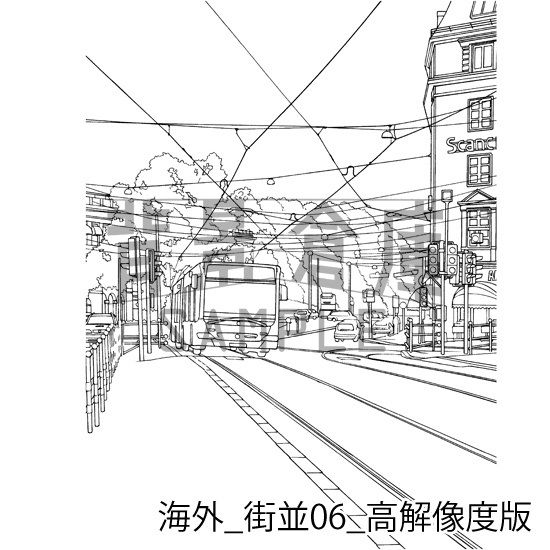 海外の背景集_セット1(街並)_高解像度版