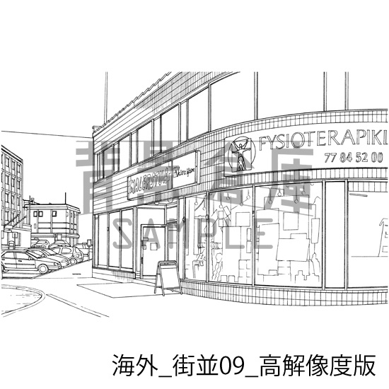 海外の背景集_セット1(街並)_高解像度版