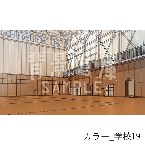 カラー背景集_セット4(学校)