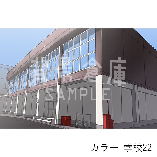 カラー背景集_セット5(学校)