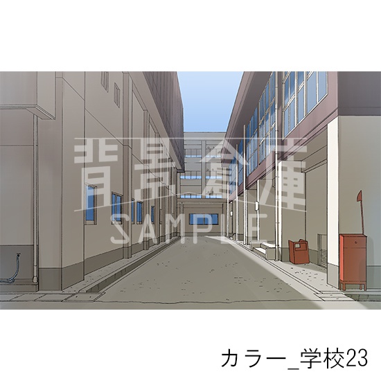 カラー背景集_セット5(学校)