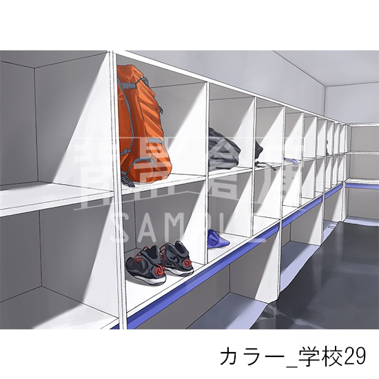 カラー背景集_セット6(学校)