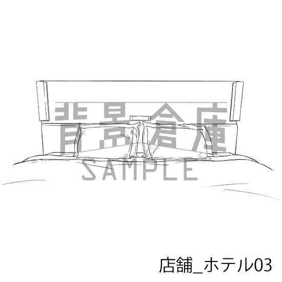 店舗の背景集_セット6(ホテル)