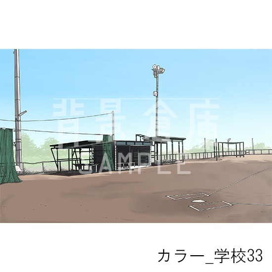 カラー背景集_セット7(学校)