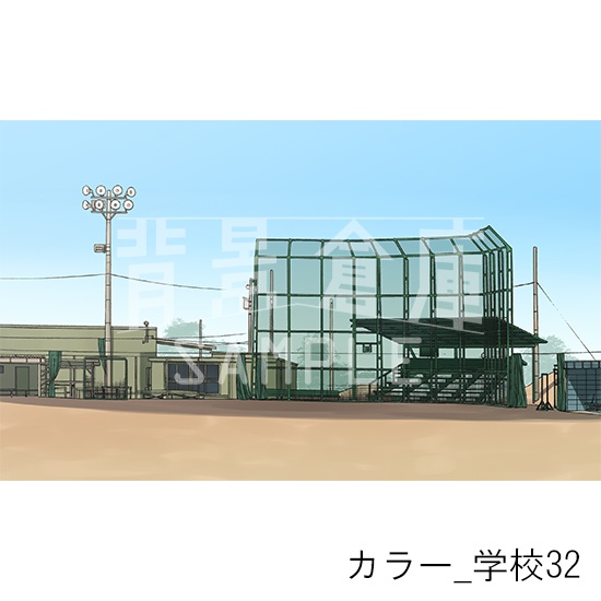 カラー背景集_セット7(学校)