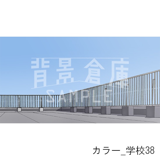 カラー背景集_セット8(学校)