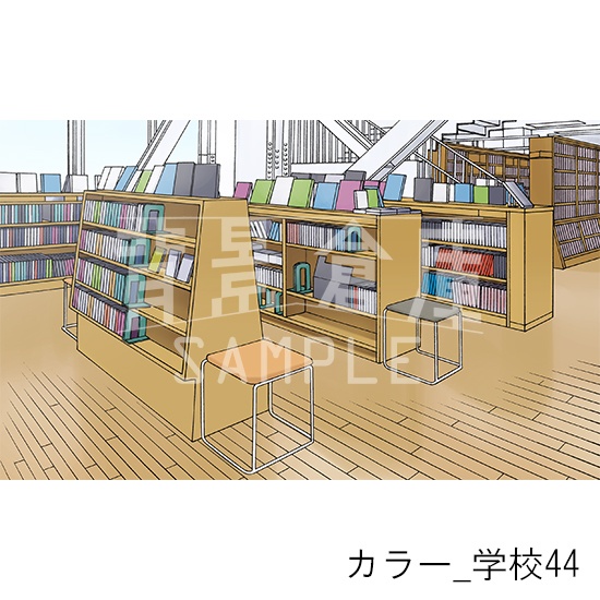 カラー背景集_セット9(学校)