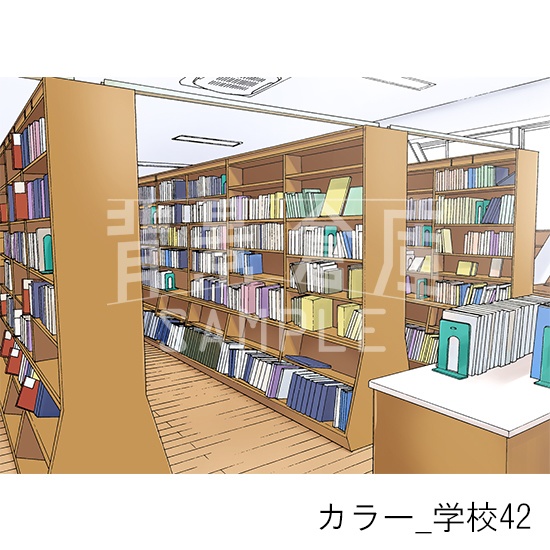 カラー背景集_セット9(学校)